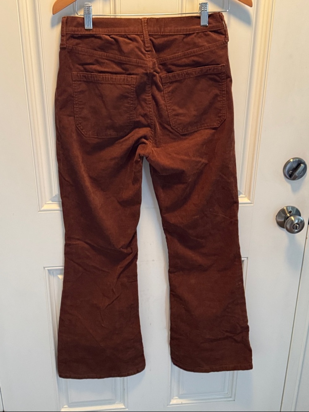 GAP Brown Corduroy 70’s Flare High Rise Pants - Picture 3 of 3